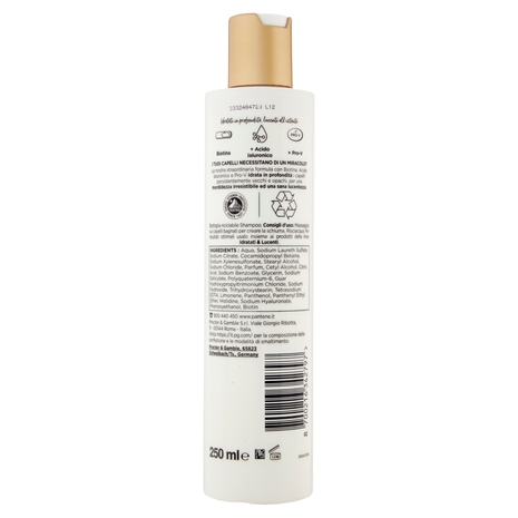 Pantene Pro-V miracles Idratati & Lucenti Shampoo 250 ml
